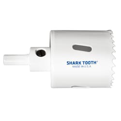 Century Drill & Tool Shark Tooth 2 in. Bi-Metal 1-7/8 in. L X 3/8 in. D One Piece Hole Saw