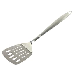 Chef Craft Silver Stainless Steel Slotted Turner