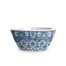 TarHong Atlantic Blue 23.5 oz Blue/White Melamine Cereal Bowl 6 in. D 1 pc