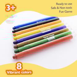 Bazic Products Assorted Color Twistable Crayons 8 pk