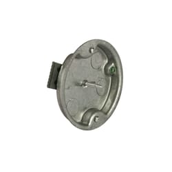 Raco Old Work 6 cu in Round Steel Ceiling Fan Pan Gray