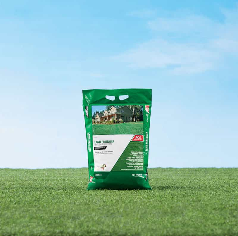 Ace 29-0-4 Lawn Fertilizer For All Grass Types 14 lb. 5000 sq. ft