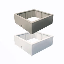 Classy Caps 3.5 in. W X 3.5 in. L Plastic Post Cap Adapter