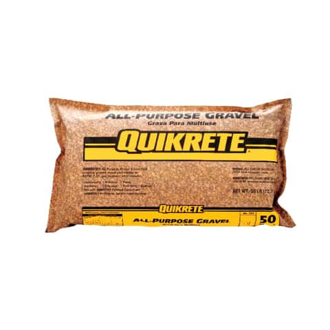 Quikrete Assorted All-Purpose Gravel 50 lb Quikrete Assorted All-Purpose Gravel 50 lb
