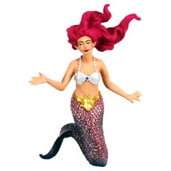 Safari Ltd. Mythical Realms Pink Haired Mermaid Figure Toy Multicolored