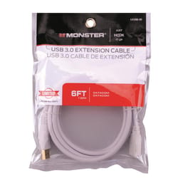 Monster Just Hook It Up 6 ft. L USB Cable Extensions