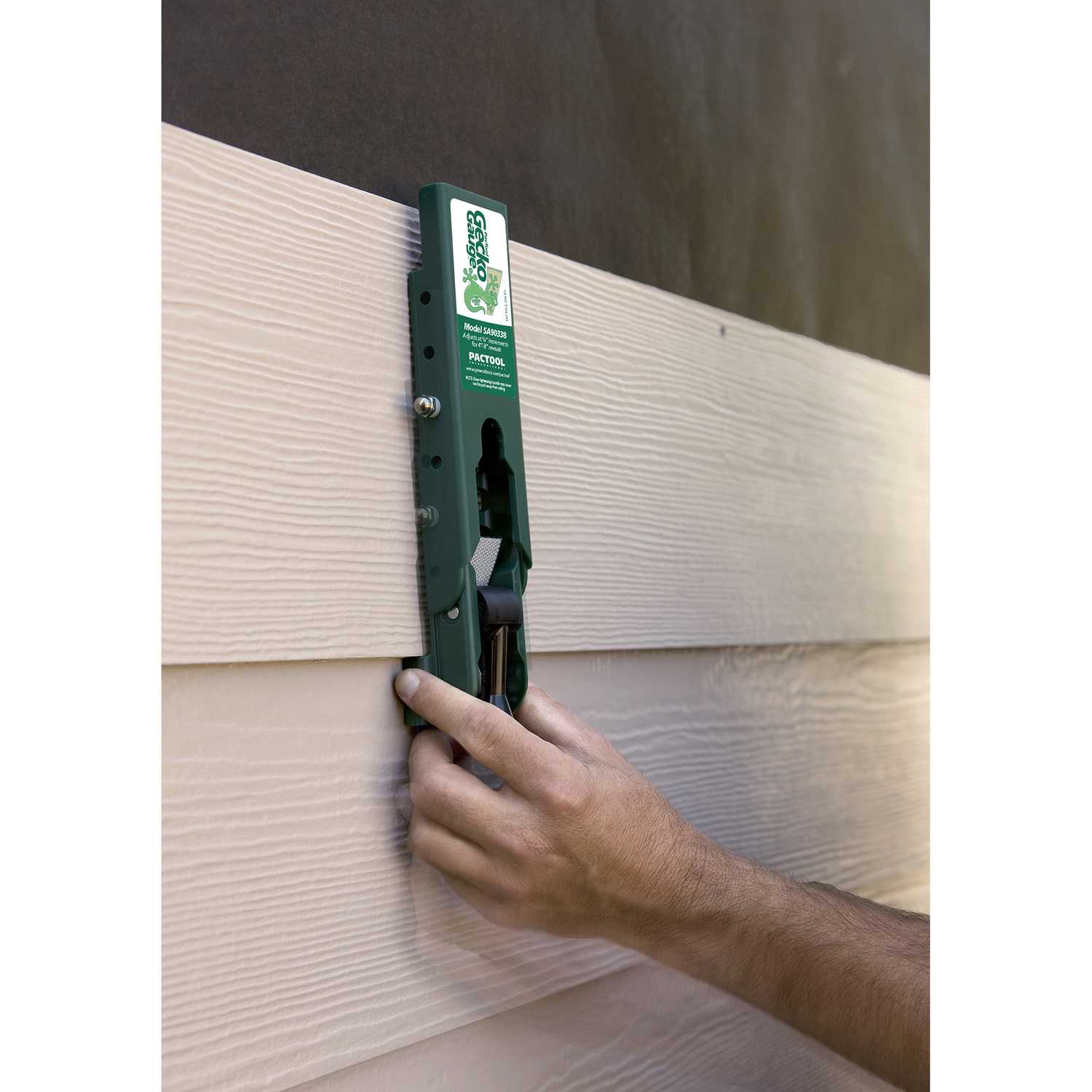 PacTool Gecko Gauge 8 in. x 3/8 in. D LP Siding Tool 2 pk Ace Hardware