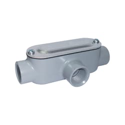 Sigma Engineered Solutions ProConnex 1 in. D Die-Cast Aluminum Conduit Body For Rigid 1 pk