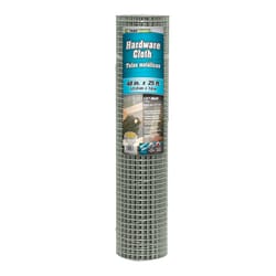 YardGard 48 in. H X 25 ft. L Galvanized Steel Hardware Cloth 1/2 in.