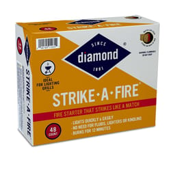 Diamond Strike-A-Fire Saw Dust Fire Starter 12 min