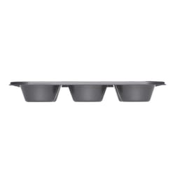 Chicago Metallic Muffin Pan Gray 1 pc