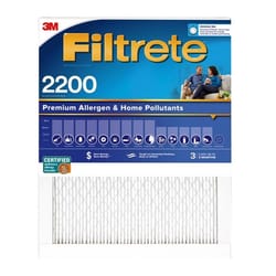 Filtrete 16 in. W X 25 in. H X 1 in. D Polypropylene 2200 MPR Pleated Allergen Air Filter 1 pk