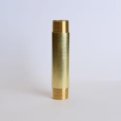ATC 3/4 in. MPT X 3/4 in. D MPT Yellow Brass Nipple 4-1/2 in. L
