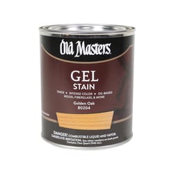 Old Masters Semi-Transparent Golden Oak Oil-Based Alkyd Gel Stain 1 qt