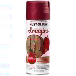 Rust-Oleum Imagine Glitter Red Spray Paint 10.25 oz