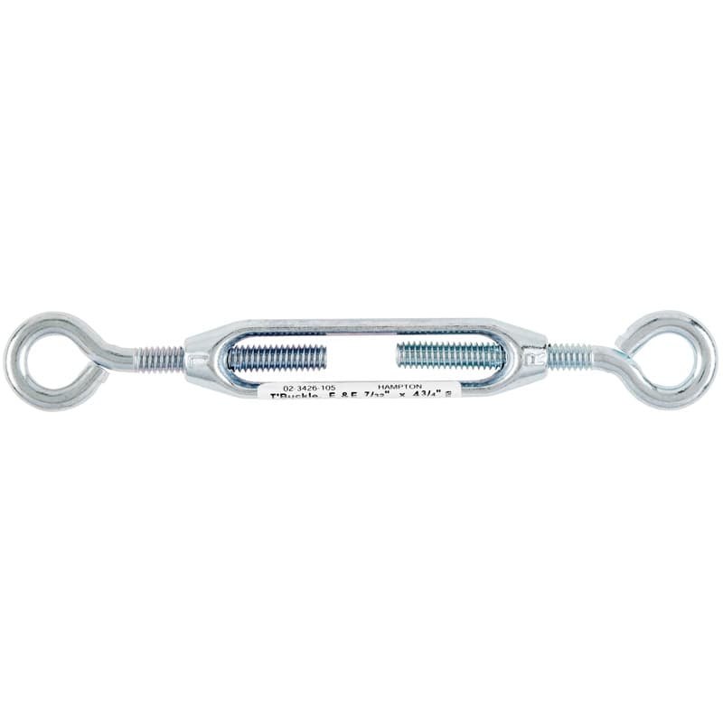 UPC 039208210034 product image for Hampton Zinc-Plated Aluminum/Steel Turnbuckle 120 lb. | upcitemdb.com