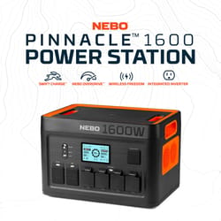 NEBO Pinnacle Battery Portable Power Station 1600 W