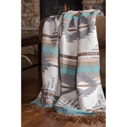 Carstens Inc 60 in. W X 54 in. L Multicolored Polyester Throw Blanket