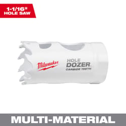 Milwaukee Hole Dozer 1-1/16 in. Carbide Tipped Hole Saw 1 pk