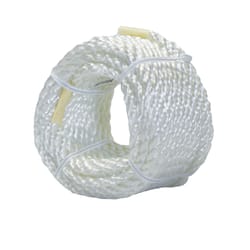 Ace 1/4 in. D X 50 ft. L White Twisted Nylon Rope