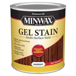 Minwax Semi-Transparent Mahogany Oil-Based Gel Stain 1 qt