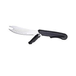 Prodyne Black/Silver Stainless Steel/ABS Plastic Spreader Knife