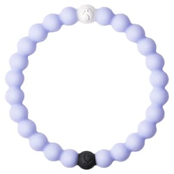 Lokai Unisex Diabetes Round White Bracelet Water Resistant Size 6.5