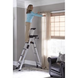 Cosco Signature Series 6 ft. H Aluminum Step Ladder Type IA 300 lb. capacity