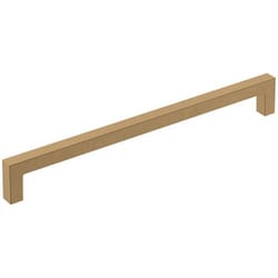 Amerock Monument Contemporary Rectangle Cabinet Pull 8-13/16 in. Champagne Bronze 1 pk