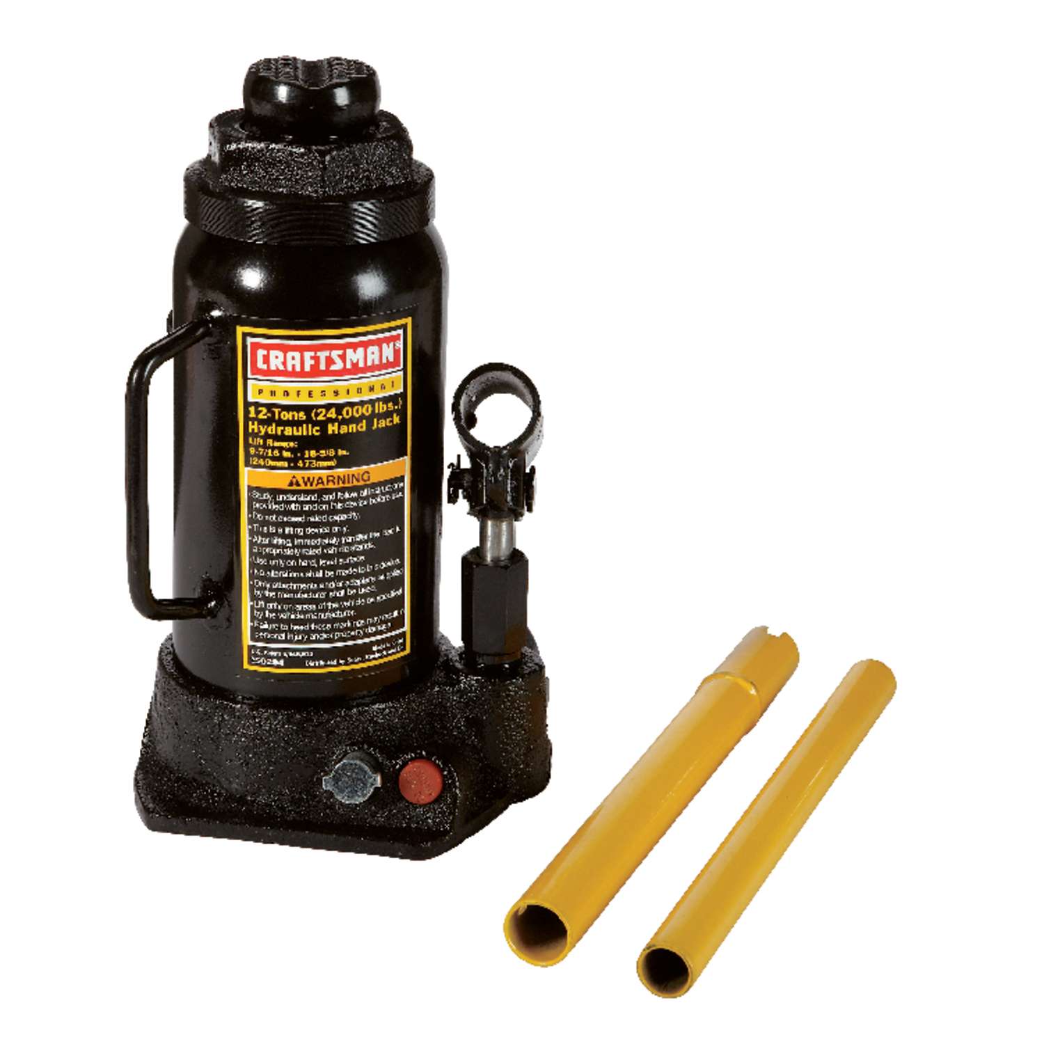 Craftsman Hydraulic Automotive Bottle Jack 12 Ton Ace Hardware
