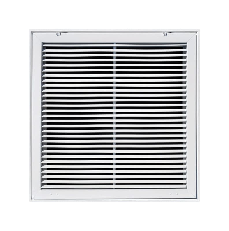 Tru Aire 24 in. H X 24 in. W 1-Way Powder Coat White Steel Return Air Filter Grille Sansujyuku sansujyuku.com
