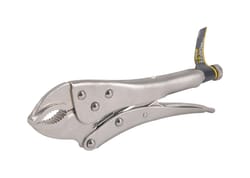 Steel Grip 10 in. Drop Forged Steel Curved Locking Pliers