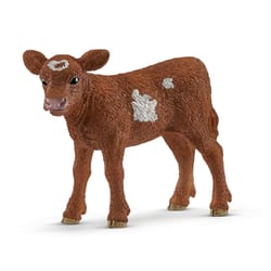 Schleich Farm World Texas Longhorn Calf Toy Brown