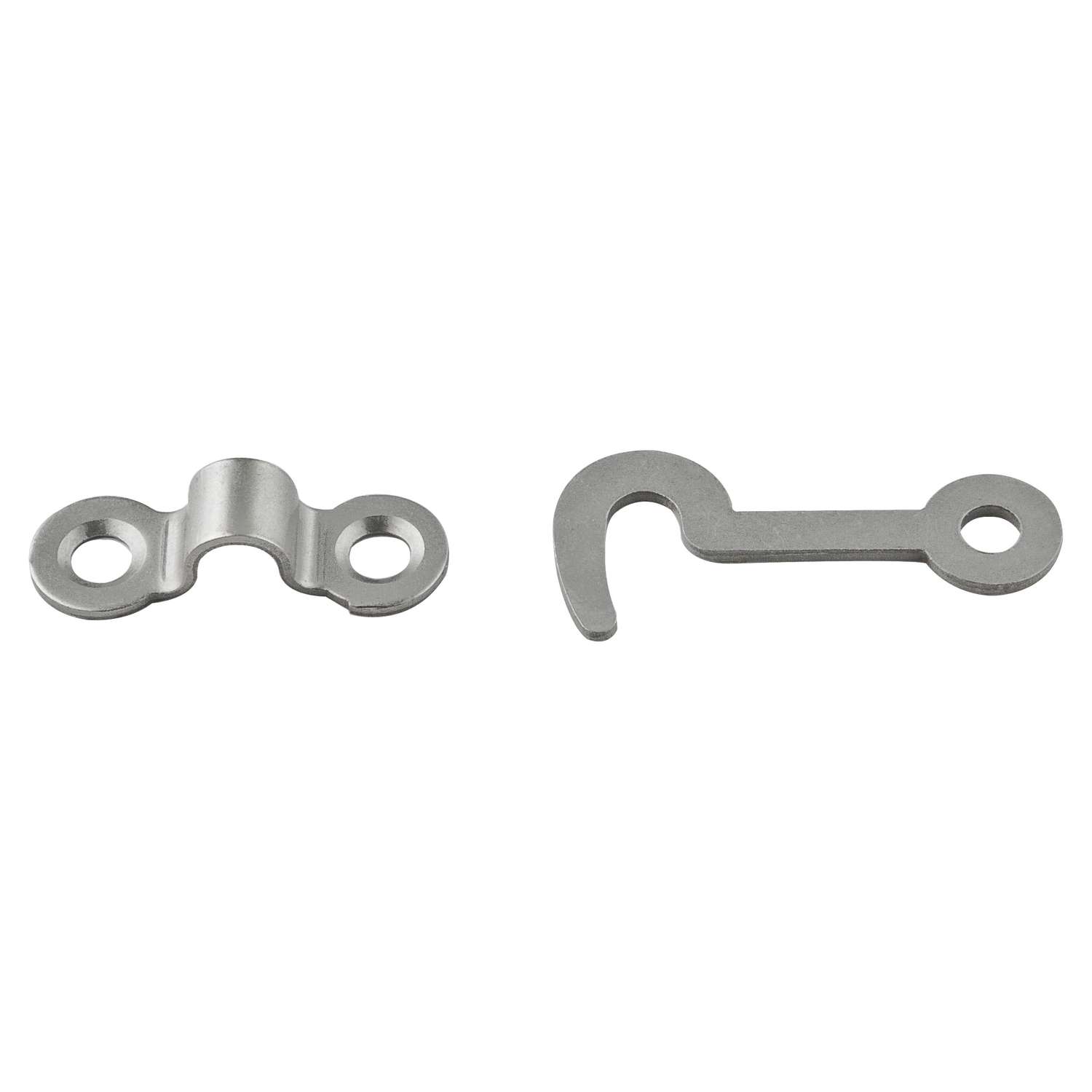  National  Hardware  Satin Nickel Steel 13 in 2 pk Hook and 