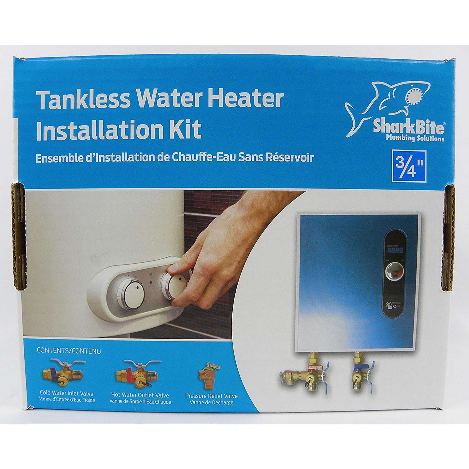SharkBite Brass Tankless Water Heater Installation Kit Ace Hardware