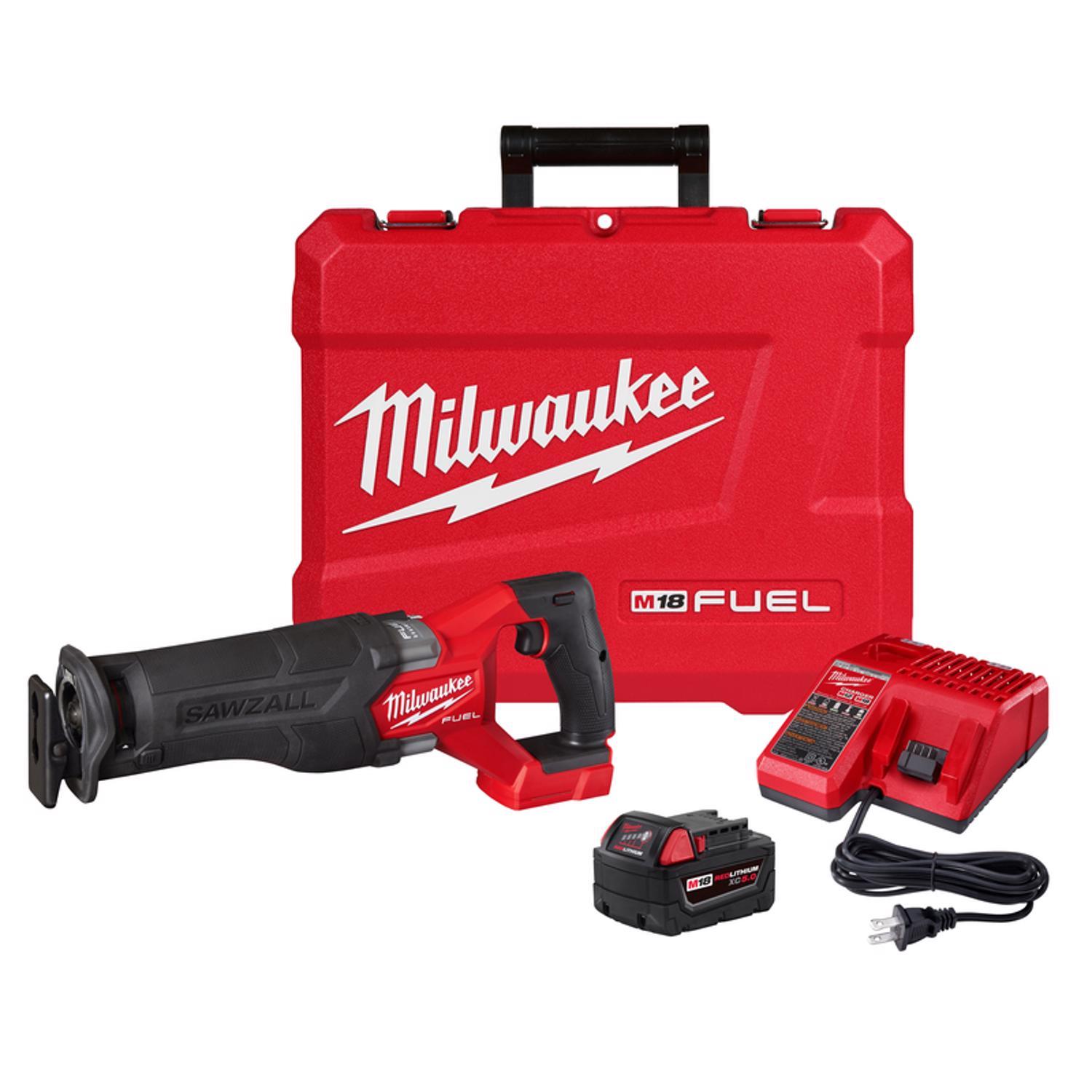 Photos - Saw Milwaukee M18 FUEL zall Cordless Brushless Reciprocating  Kit (Batte 