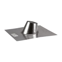 Selkirk 3 in. D Galvanized Steel Adjustable Roof Flashing