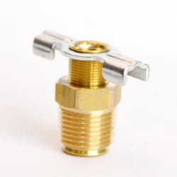 ATC 3/8 in. MPT Brass Drain Cock with External Seat