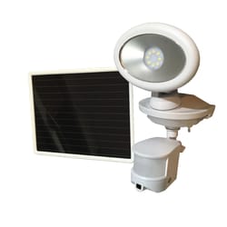 Maxsa Motion-Sensing Solar Powered LED White Security Light with Video Camera