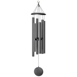 Corinthian Bells Silver Vein Aluminum 44 in. Wind Chime