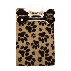 Bone Dry Printed Dog Towel 44" x 27.5" Microfiber