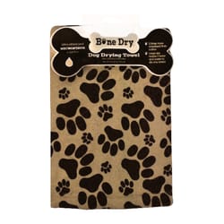 Bone Dry Printed Dog Towel 44" x 27.5" Microfiber