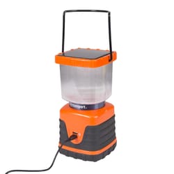 Stansport Orange Lantern 9.5 in. H X 4.75 in. W X 4.75 in. L 1 box