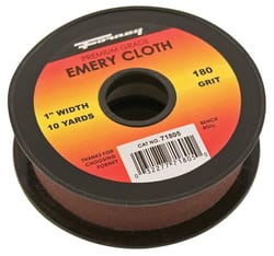 Forney 360 in. L X 1 in. W 180 Grit Emery Sandpaper 1 pk