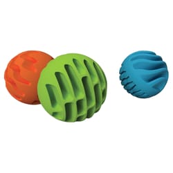 Fat Brain Toy Sensory Rollers Toy Assorted 3 pc