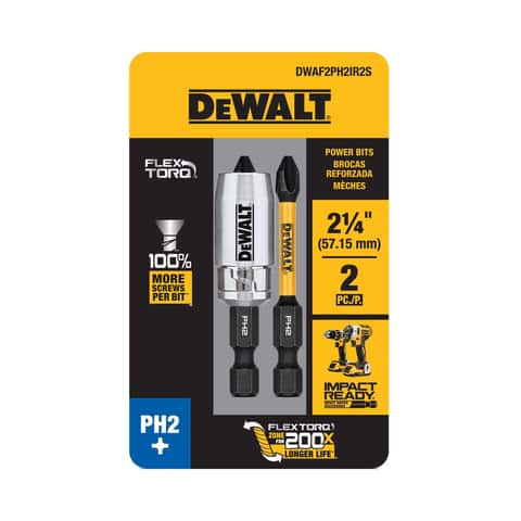 DEWALT FlexTorq 1/4-in x 6-in Phillips Impact Driver Bit