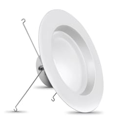 Feit Enhance Frost White 7.5 in. W Aluminum LED Dimmable Recessed Downlight 14.3 W