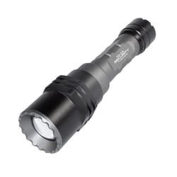 Police Security Tactical 700 lm Black/Gray LED Flashlight 18650 Battery