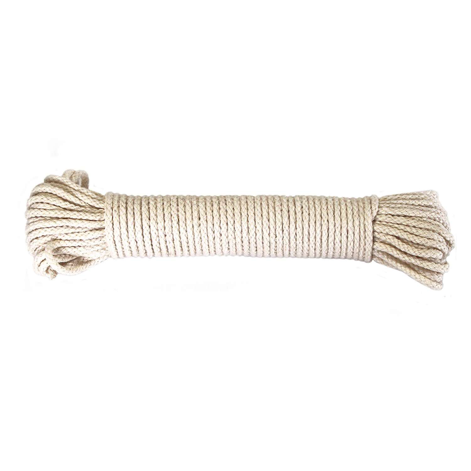 Ace 7/64 in. D X 48 ft. L White Braided Cotton Cord - Ace Hardware
