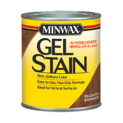 Minwax Gel Stain Semi-Transparent Brazilian Rosewood Oil-Based Gel Stain 1 qt